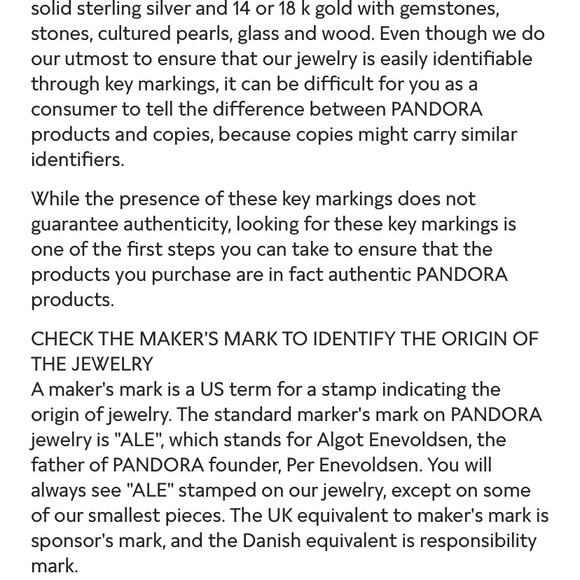 Pandora pacifier necklace - Picture 4 of 4